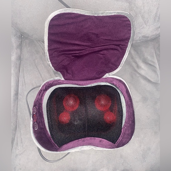 Vibration Soothing Heat Kneading Release Tension Neck, Back, Shoulders Travel - Picture 11 of 11